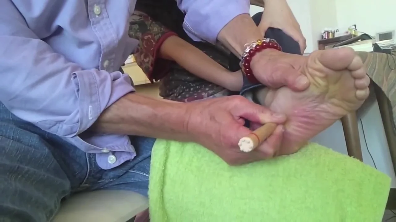 Japanese Foot Torture With Wooden Stick Instructional Video 2