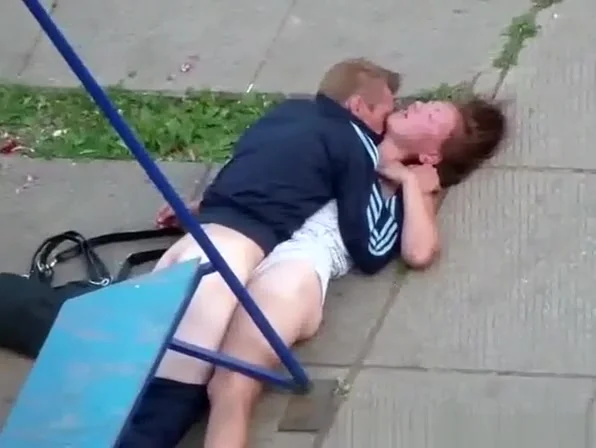 couple fucking in the playground