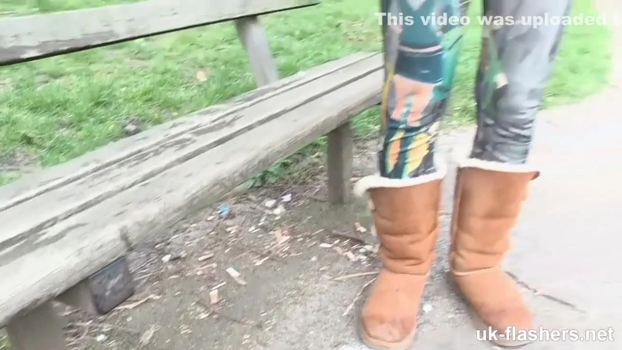 Jess West In Flashing On The Streets Of London