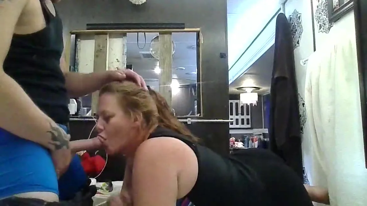 A Sexy Bbw Neighbor Gives Me A Blowjob