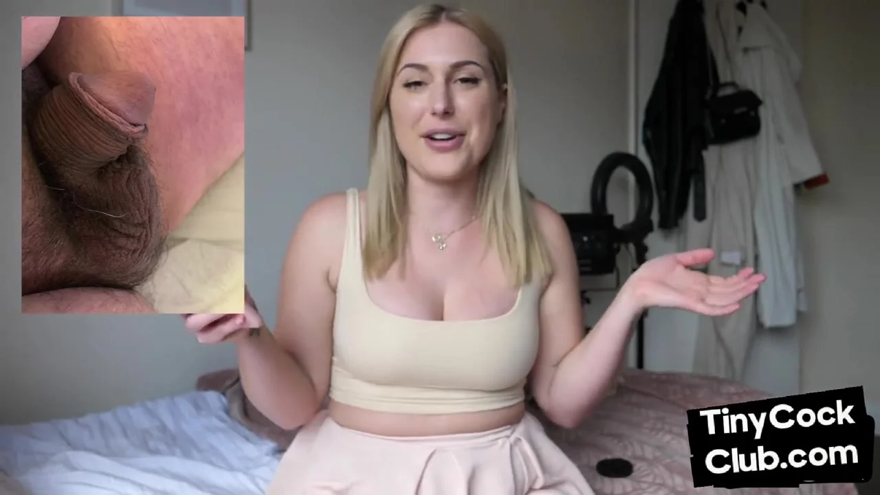 Ruthless SPH domina mocks micro dick