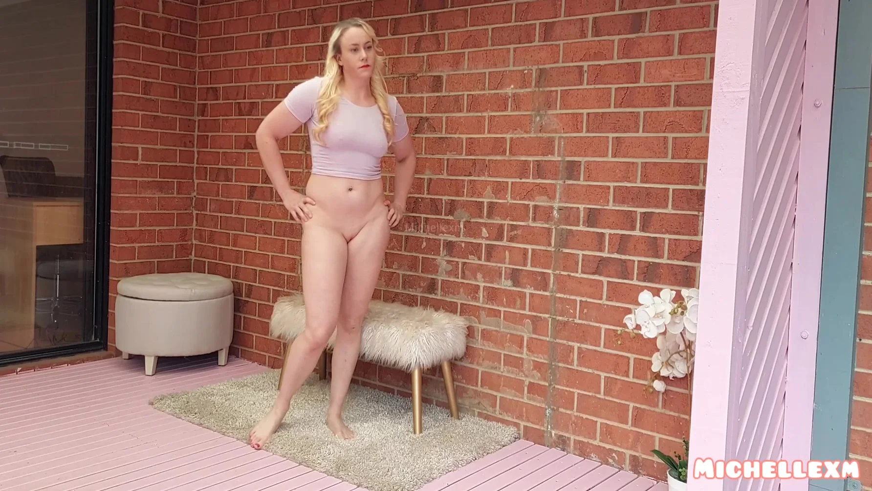 Michellexm In Nude At Home With