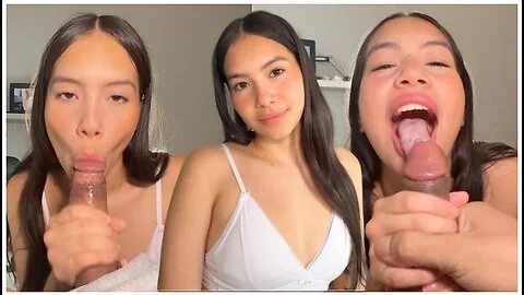 Petite 18yo Gives Her First Ever Bj On Camera Unexpectedly Amazing!