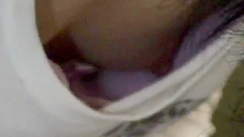 Downblouse teens with perky and small tits.