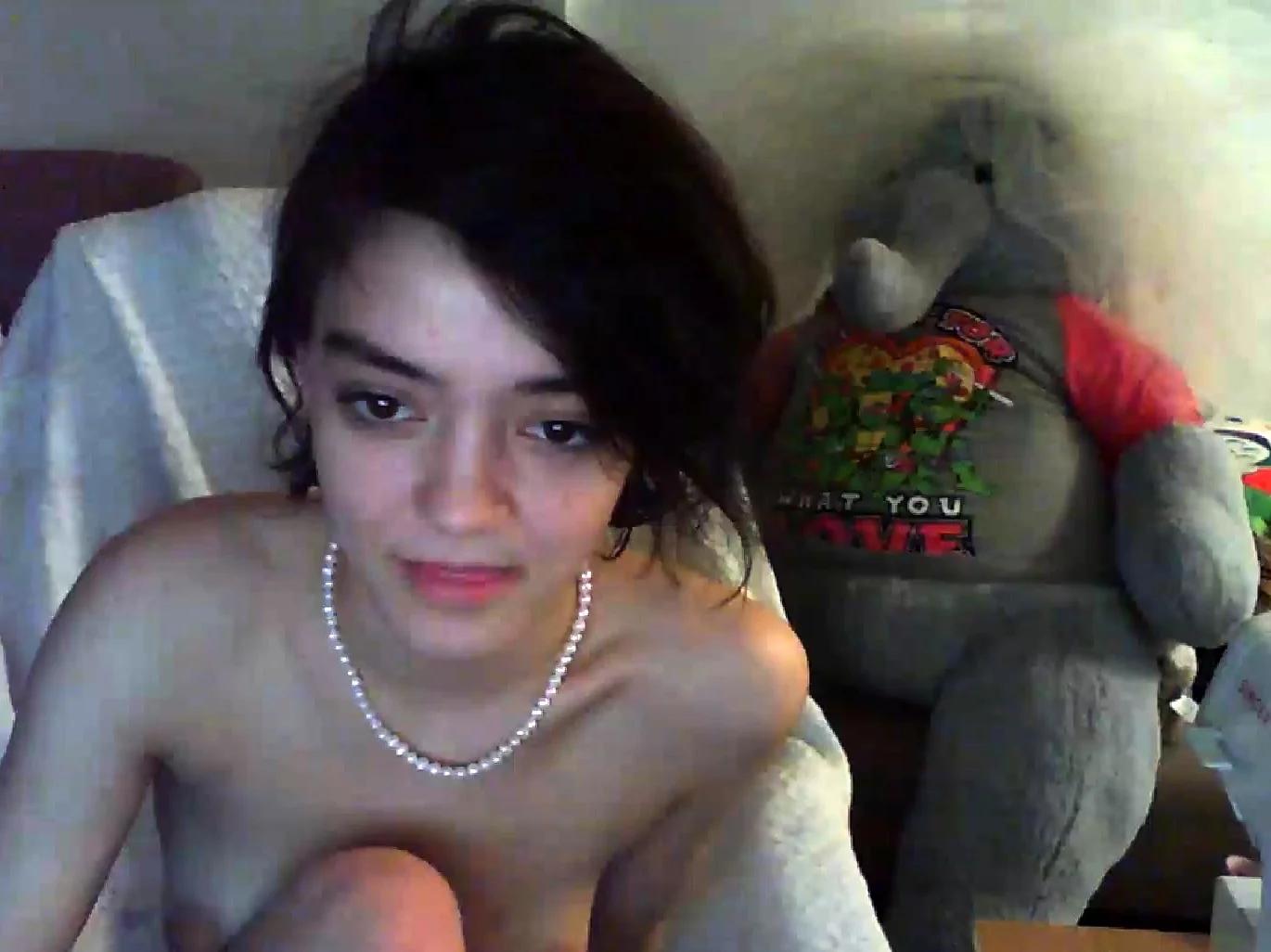Perfect Body Latino Teen Striptease On Webcam