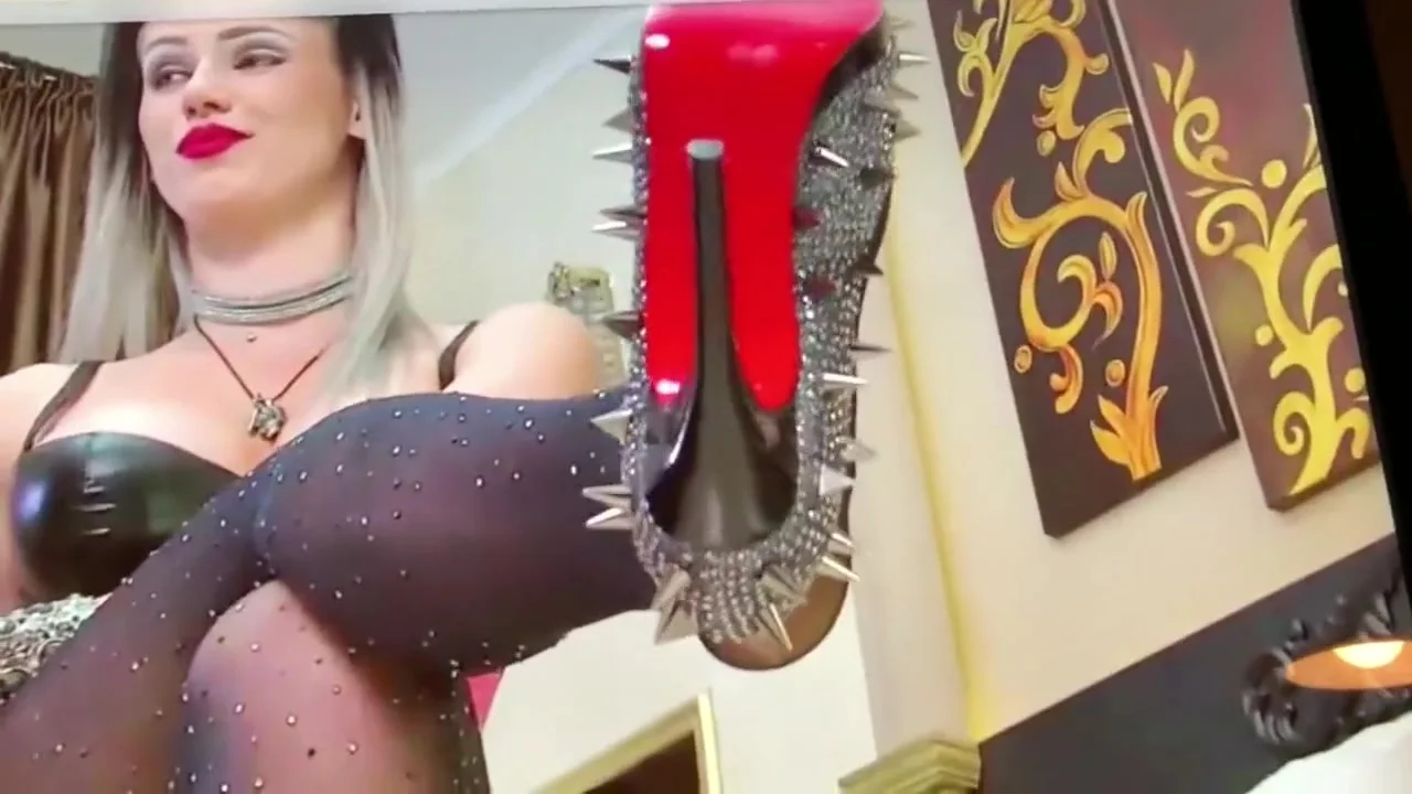 High Heels dangling, omg fantastic goddess.