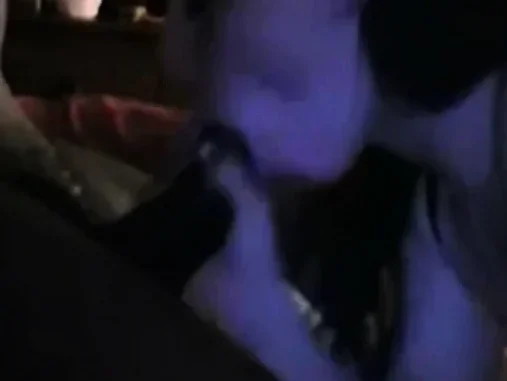 hubby films his wife sucking BBC