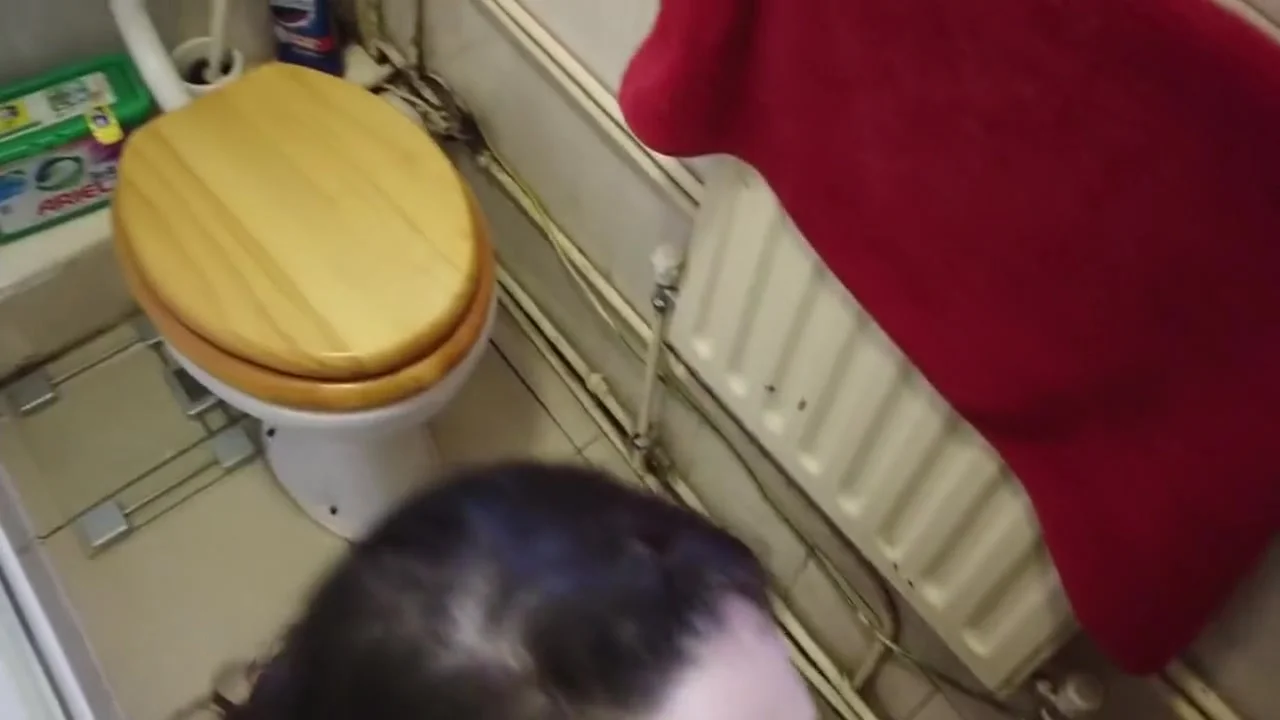 First : My After-party Moved In To My Bathroom And Finish Up My Ass
