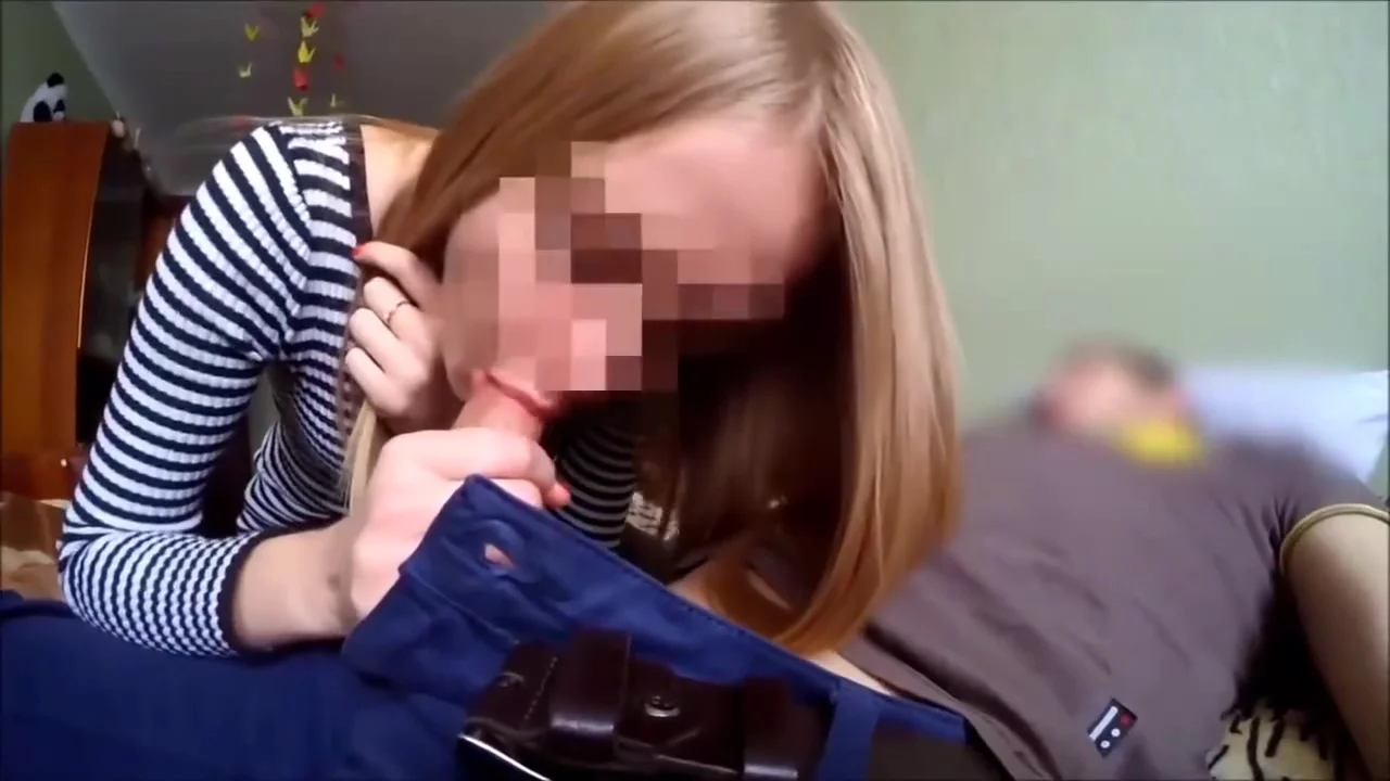 Hot teen 18+ couple sex and cumshot
