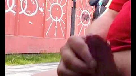 Amateur public masturbation flashing