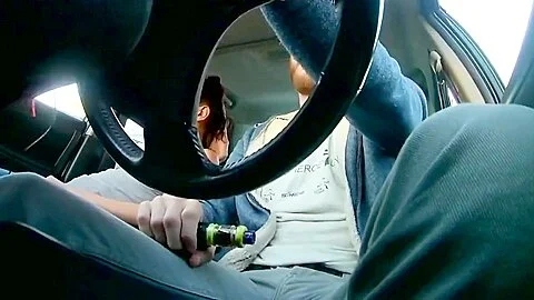 Street prostitute choke on cum