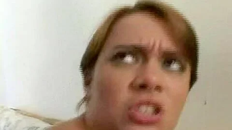 Short-haired Brazilian teen likes anal sex and facial