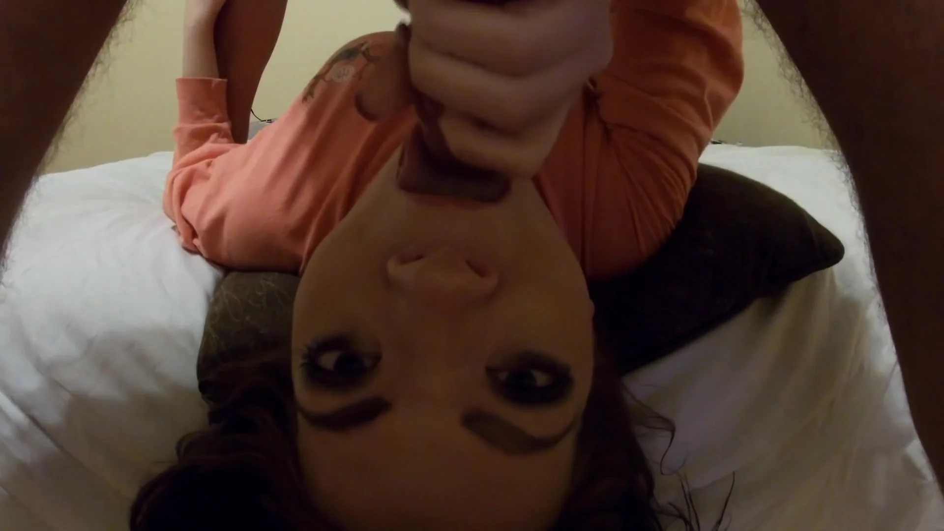 Riley Sloppy Deepthroat 18 Year Old Cute teen 18+ Girl