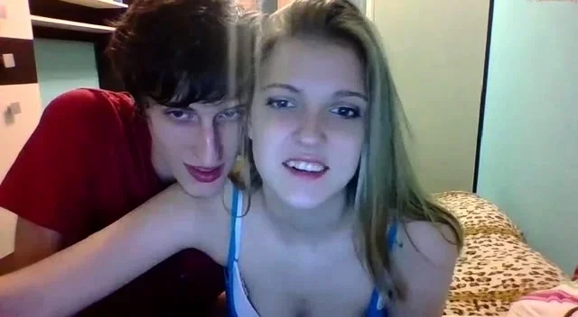 Pale Teen Webcam Striptease