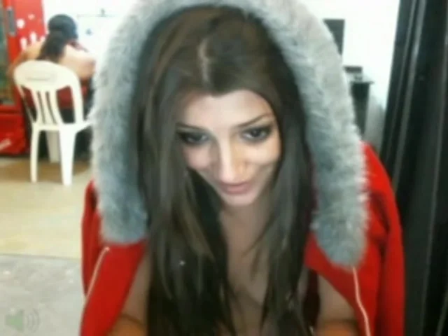 stripping naked in internet cafe