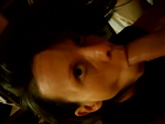 Real Girfriend's Sloppy Blowjob and Swallow. Sylvia Chrystall's First POV.