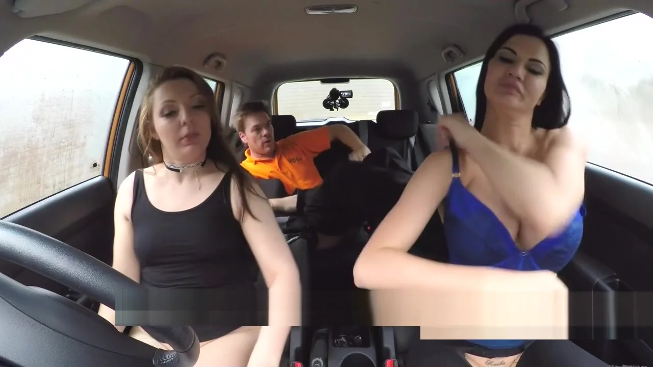 Driving student 18+ and examiner share dick