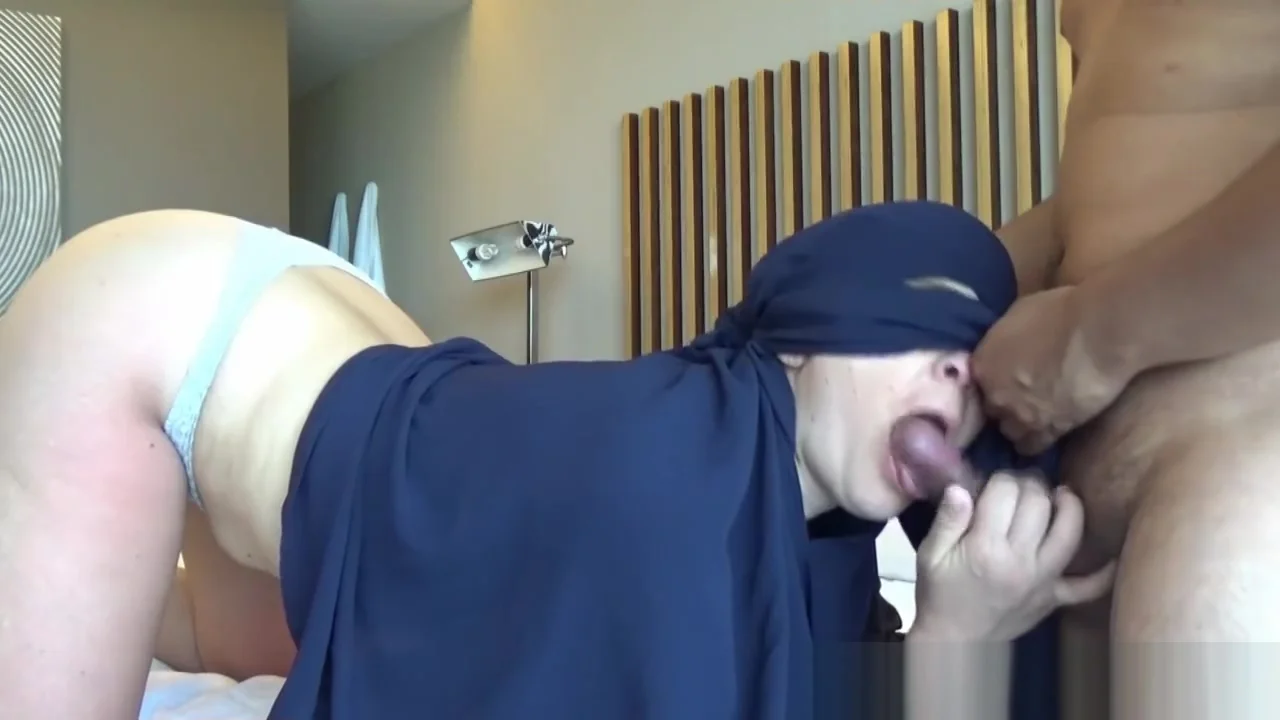 Arab burqa teen 18+ fucked in all three holes, & she loved it! - Anal creampie!