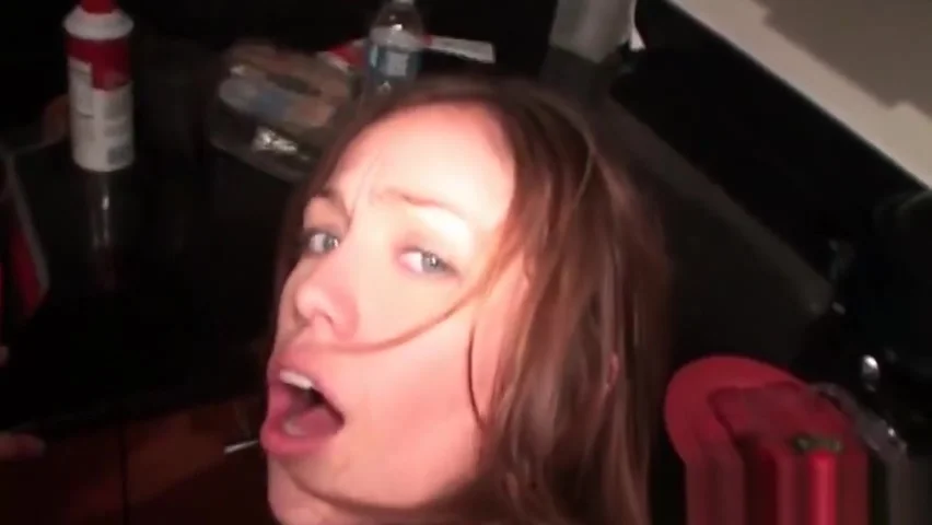 Anal sex with redhead giving BJ