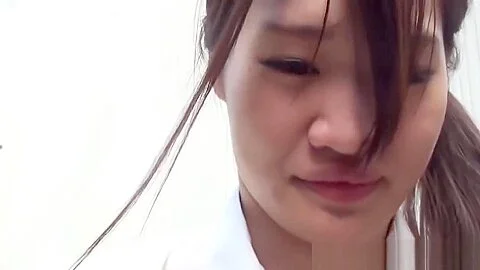 Asian hottie in public