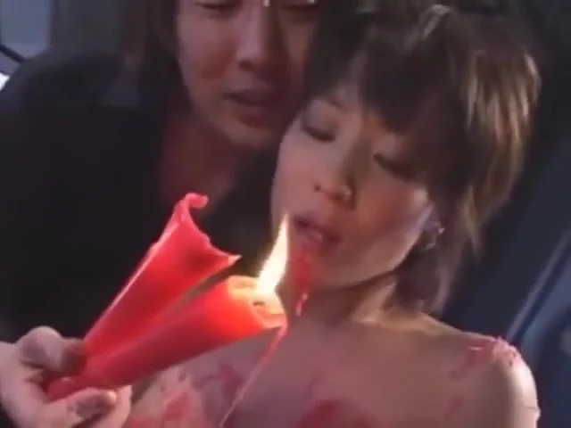 Caressing, Candling & Flogging A Short Haired Japanese