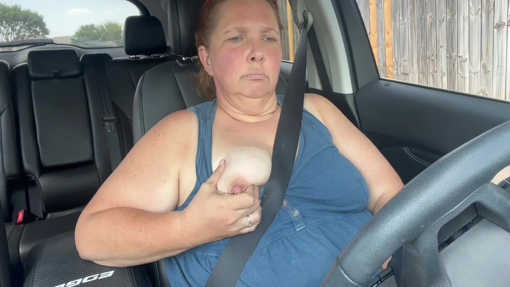 Waiting In The Carpool Line At School