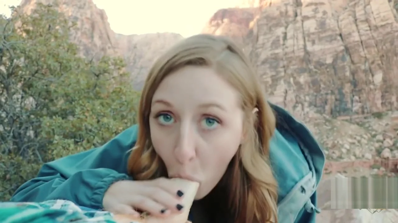 Young Couple Fuck on Public Nature Trail - Horny Hiking - Outdoor Sex POV