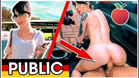 Public Fuck! Wannabe Nerd Lou Nesbit Eager To Please
