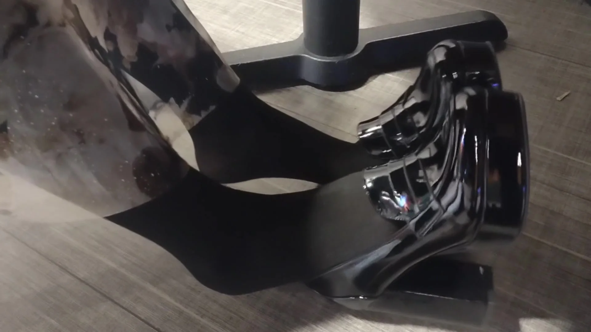 Girlfriend Heels Stockings Shoeplay 4