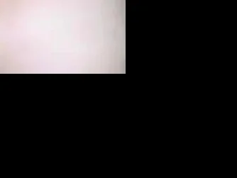 Girl taking huge black knob