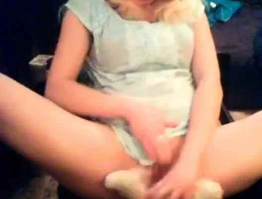 Humping and marking her stuffed toy
