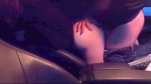 teen 18+ Perfect Ass Fucked In Car Parked In Public - Almost Caught, Creampie
