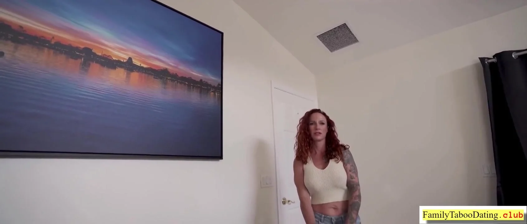 Hot Big Titted Stepmom Jerking Off Stepson