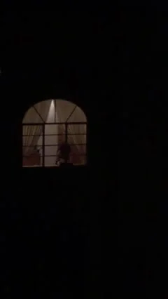 Hot milf neighbor flashing boobs in the window