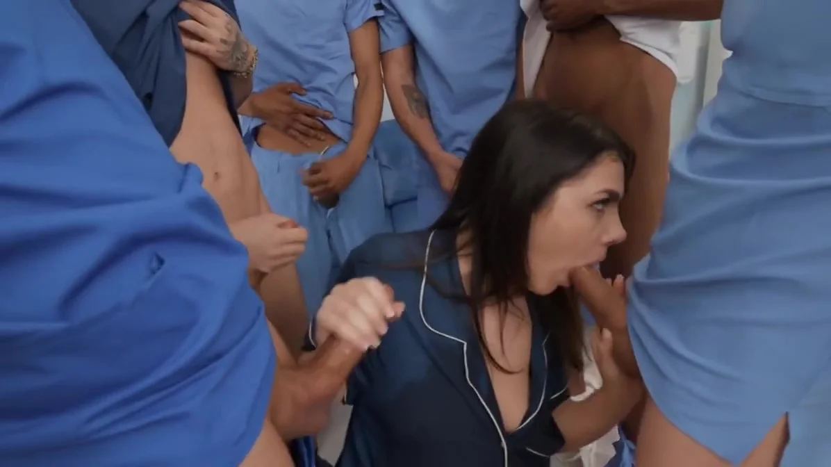 Double Penetration Blacks Tested Nurse Holes
