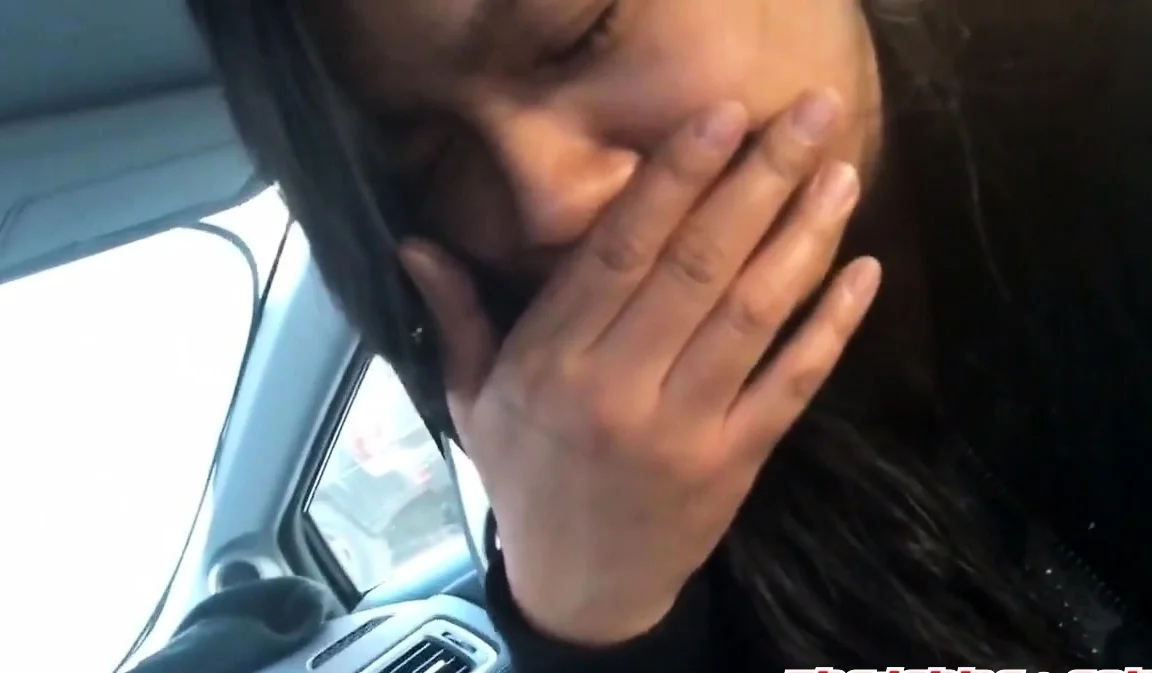Amateur Asian car suck and swallow