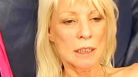 Eva Delage - Nice Granny Blonde Skinny