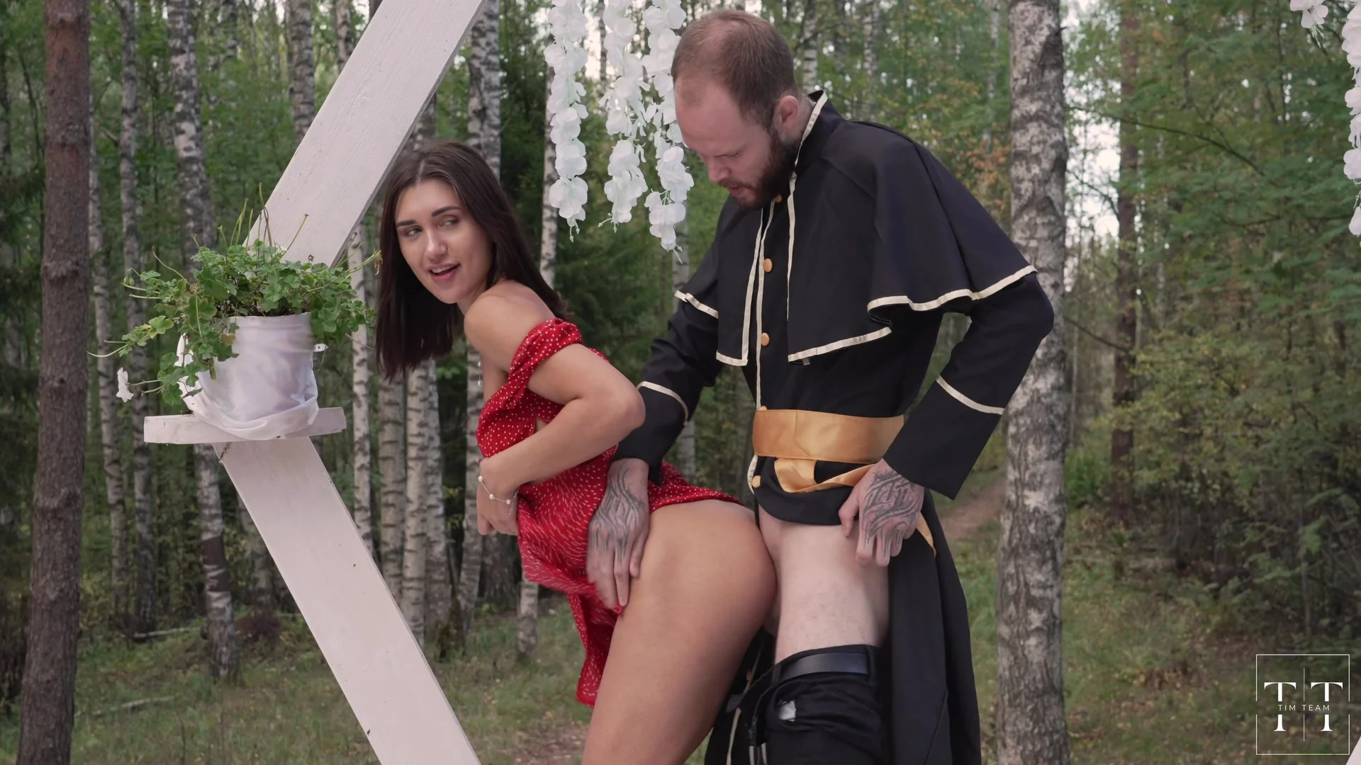 Fucking Wedding!part 3.slutty Slut Fucks A Holy Step father Before Her Friends Wedding